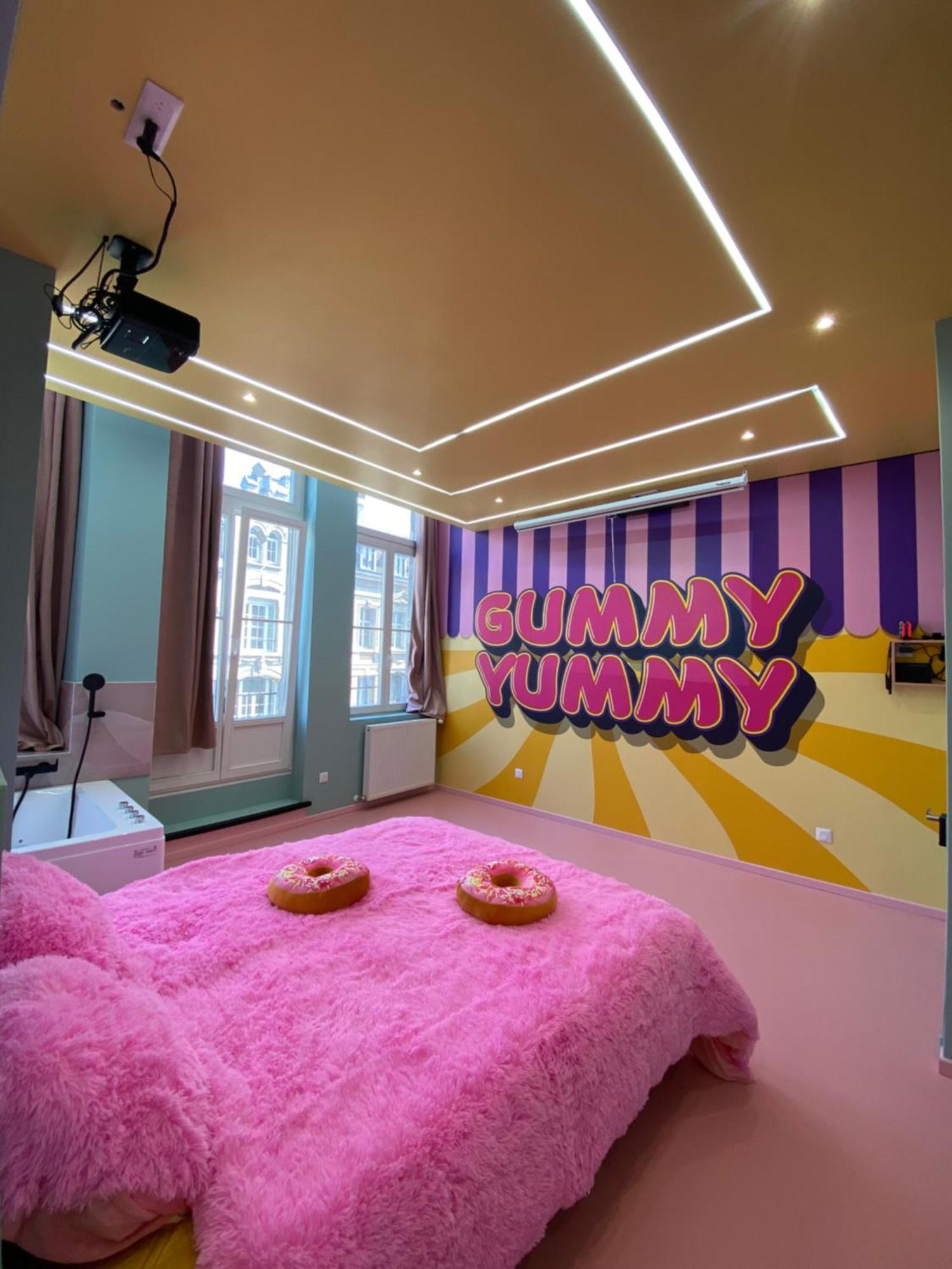 Capsule Bonbon - Balneo - Sauna - Billard - Nintendo Switch Douai Exteriér fotografie