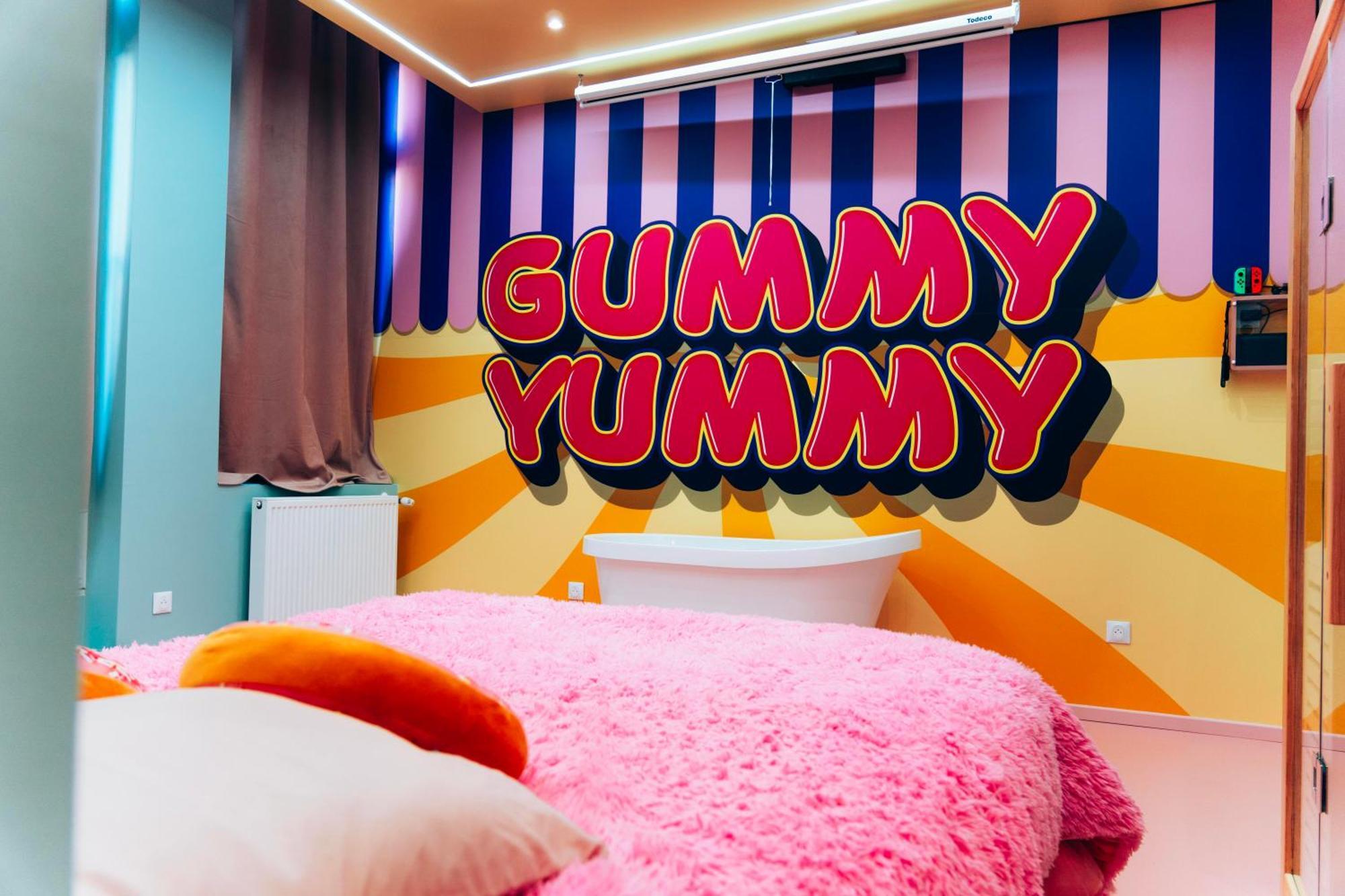 Capsule Bonbon - Balneo - Sauna - Billard - Nintendo Switch Douai Exteriér fotografie